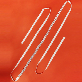 Нови бижута в корейски стил, прости ежедневни аксесоари, елегантни кристали, универсална верижка за талия, булчински/сватбен колан за талия