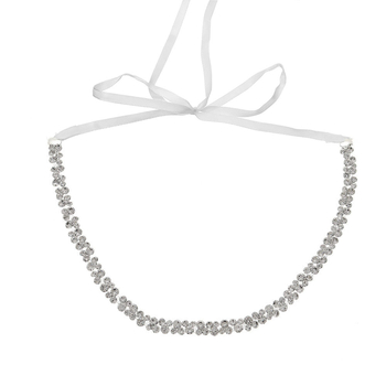 Нови бижута в корейски стил, прости ежедневни аксесоари, елегантни кристали, универсална верижка за талия, булчински/сватбен колан за талия