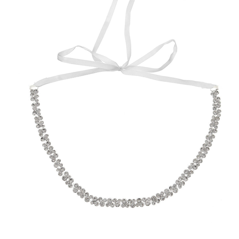 Нови бижута в корейски стил, прости ежедневни аксесоари, елегантни кристали, универсална верижка за талия, булчински/сватбен колан за талия