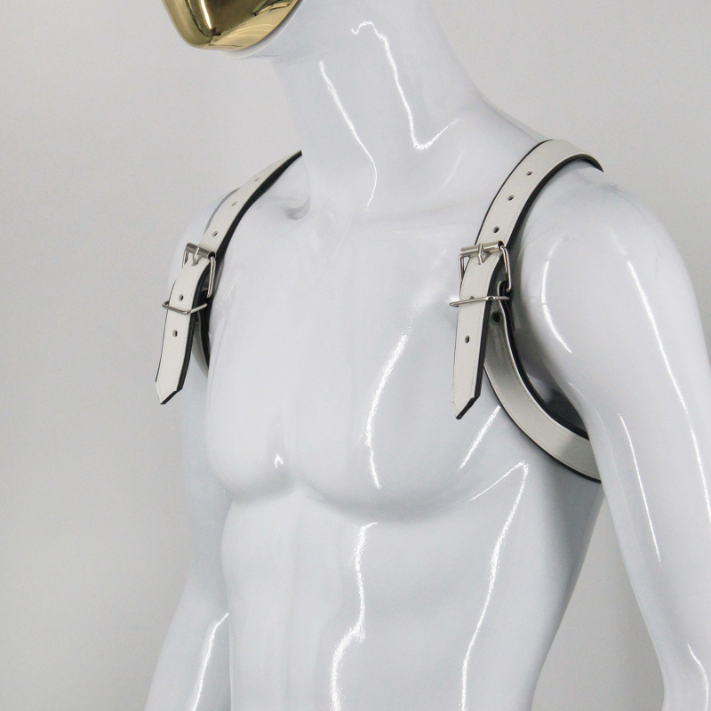 Vyriškas diržas su dirželiu, išskirtinis laisvalaikio stiliaus, pankroko stiliaus, hiphopo stiliaus, juosmens grandinėlės, strypo, sportinių marškinėlių aksesuarai.