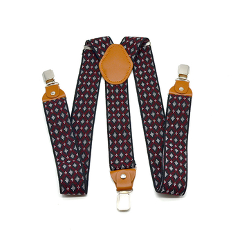 Suaugusiųjų diržo segtukas žakardo diržo segtukas elastingas platus vyriškas dirželis 3 segtukai kelnių dirželis vyriškas dalykinis laisvalaikio stilius