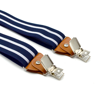 Vyriškos dryžuotos žakardo petnešos su 3 segtukais, vyriškos dalykinės elastinės petnešos, marškinių petnešos, 3,5 cm pečių dirželis.