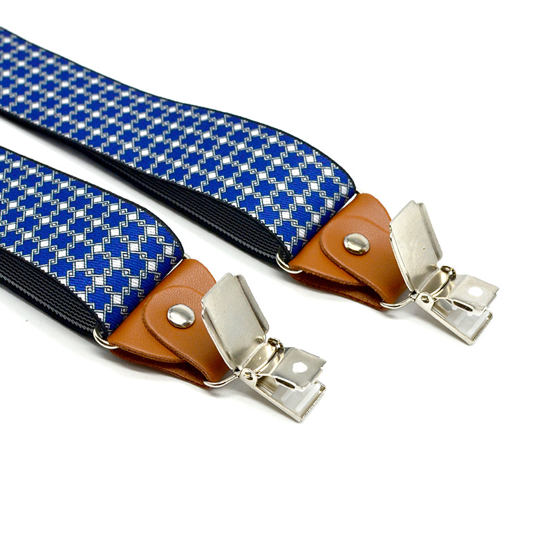 Vyrams skirta suaugusiųjų šilumos pernešimo spausdinimo ilga petnešėlė su 3 segtukais, aukščiausios kokybės marškinių dirželis, 3,5 cm, madingas kasdienis pečių dirželis.