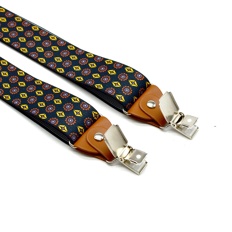 Tiesiogiai iš gamyklos sandėlyje suaugusiems skirtos pailgintos petnešos su 3 segtukais, vyriškos marškinių petnešos su spaustuku, 3,5 cm ilgio pečių dirželis.