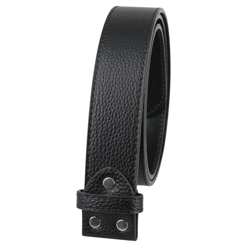 Litchi PU diržas be sagties, lygios sagties, diržo kūnas, lygios sagties derantis dirželis