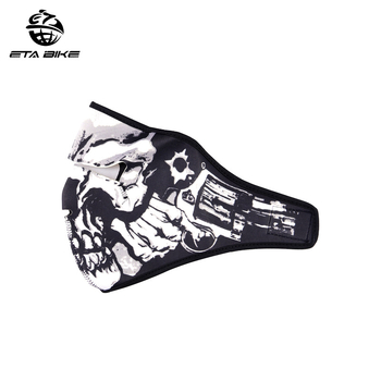 Atsargų apdorojimas Vilnonė, vėjui nelaidi gobtuvas, dviračiams, veido apsauga, šilta kaukė, apsauganti nuo šalčio, viso veido kaukė