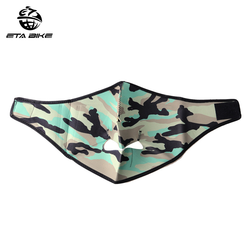 Atsargų apdorojimas Vilnonė, vėjui nelaidi gobtuvas, dviračiams, veido apsauga, šilta kaukė, apsauganti nuo šalčio, viso veido kaukė