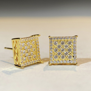 „Cao Shi Exquisite Temu“ nauji kvadratiniai auskarai moterims, maži kvapnūs, prabangūs ir paprasti auskarai, stilingi kasdieniam nešiojimui.