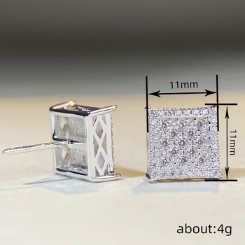 „Cao Shi Exquisite Temu“ nauji kvadratiniai auskarai moterims, maži kvapnūs, prabangūs ir paprasti auskarai, stilingi kasdieniam nešiojimui.