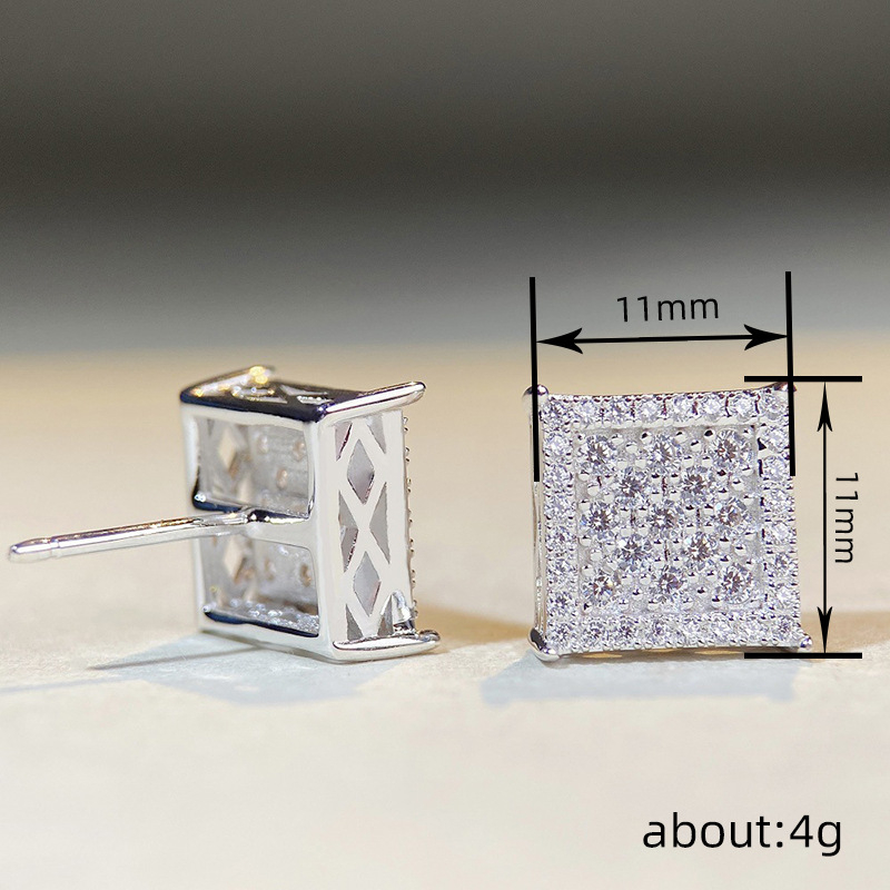 „Cao Shi Exquisite Temu“ nauji kvadratiniai auskarai moterims, maži kvapnūs, prabangūs ir paprasti auskarai, stilingi kasdieniam nešiojimui.
