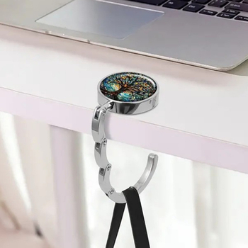 Γάντζος τσάντας Happy Tree Φορητός γάντζος Πτυσσόμενος γάντζος τσάντας Γάντζος πορτοφολιού για μαθητή