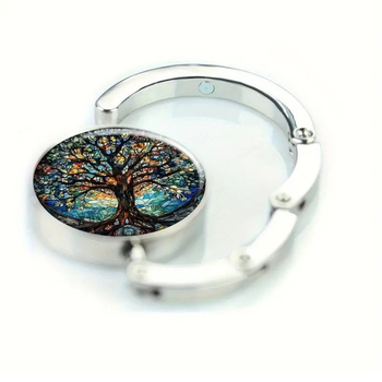 Γάντζος τσάντας Happy Tree Φορητός γάντζος Πτυσσόμενος γάντζος τσάντας Γάντζος πορτοφολιού για μαθητή