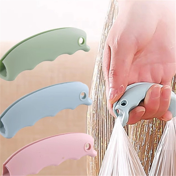 Patogi nešiojimo plastikinio maišelio rankena maisto prekių apsipirkimui, silikoninis nešiojamas patogus maišelis, apsaugantis nuo smaugimo, taupantis rankų darbą, nešiojama daržovių kėlimo rankena