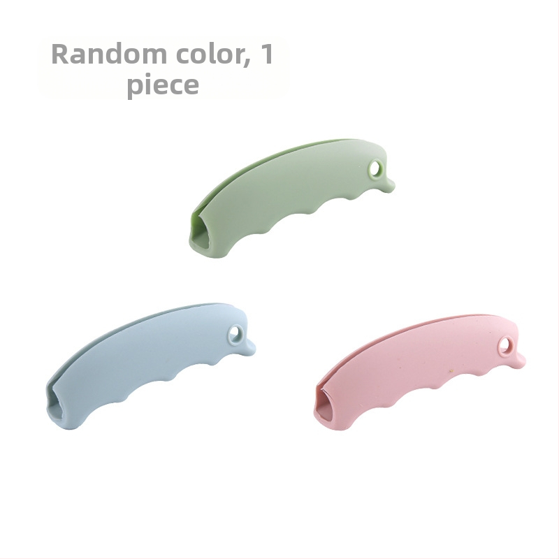 Patogi nešiojimo plastikinio maišelio rankena maisto prekių apsipirkimui, silikoninis nešiojamas patogus maišelis, apsaugantis nuo smaugimo, taupantis rankų darbą, nešiojama daržovių kėlimo rankena