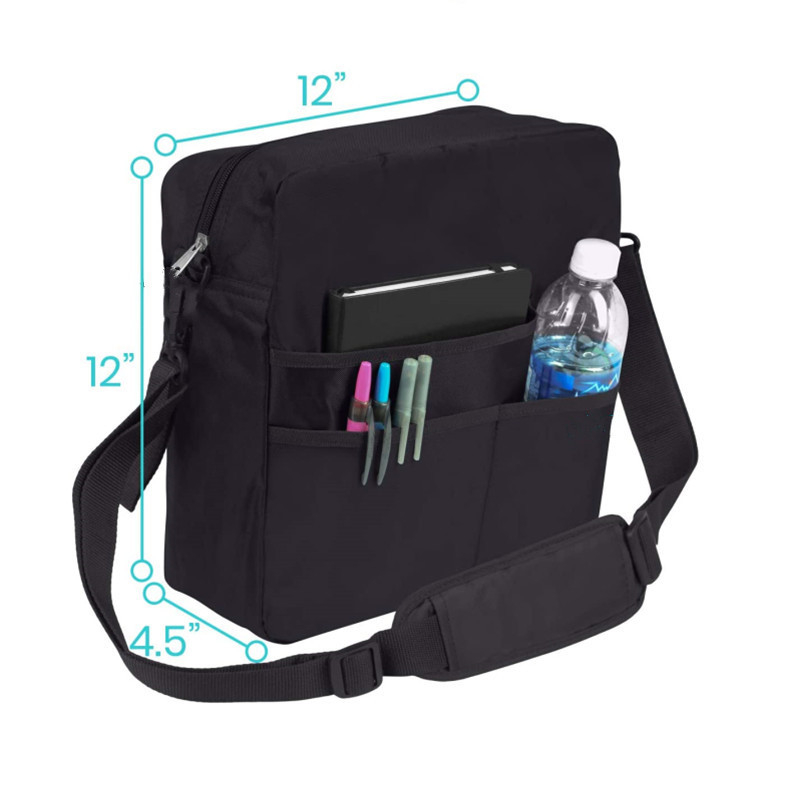 Universalus pakabinamas krepšys neįgaliųjų vežimėliui, vaikščiojimo pagalbai, kelioninis pakabinamas daiktų laikymo krepšys, nešiojamojo kompiuterio krepšys, „Amazon“.