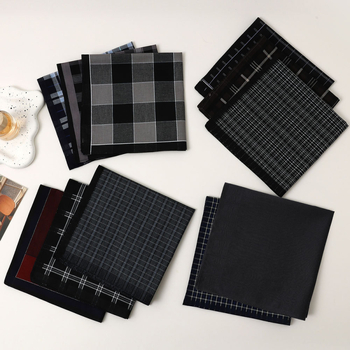 Vyriška grynos medvilnės nosinė, klasikinė, siūlais dažyta, languota nosinė, senovinė, plona, vandenį sugerianti, prakaitą šluostanti nosinė, tarptautinio populiarumo sulaukianti prekė.