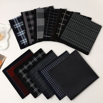 Vyriška grynos medvilnės nosinė, klasikinė, siūlais dažyta, languota nosinė, senovinė, plona, vandenį sugerianti, prakaitą šluostanti nosinė, tarptautinio populiarumo sulaukianti prekė.