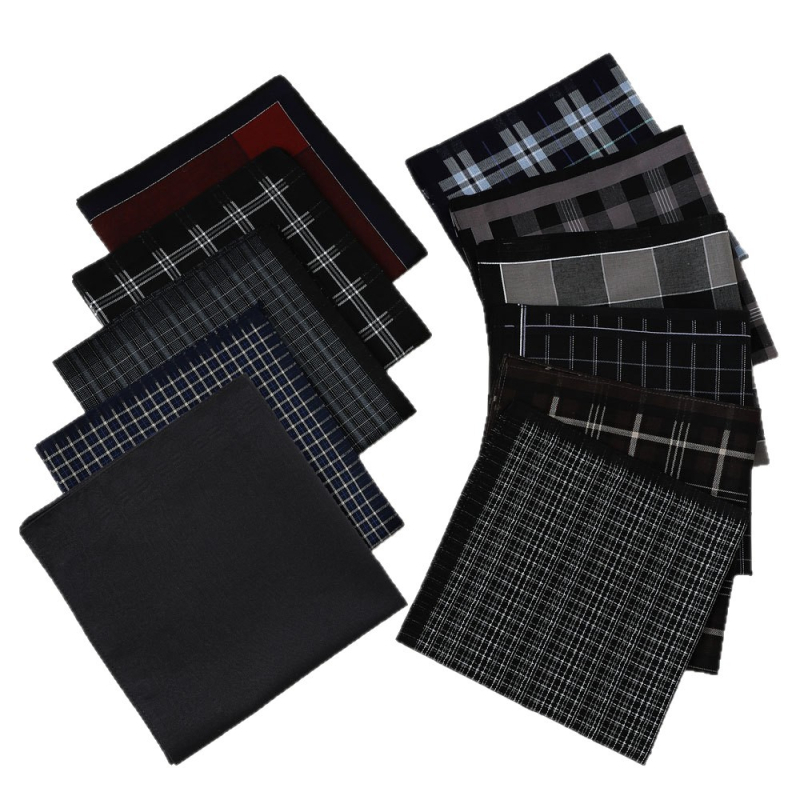 Vyriška grynos medvilnės nosinė, klasikinė, siūlais dažyta, languota nosinė, senovinė, plona, vandenį sugerianti, prakaitą šluostanti nosinė, tarptautinio populiarumo sulaukianti prekė.