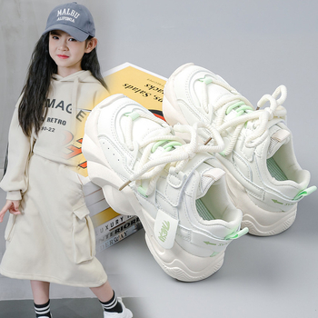 Κοριτσίστικα παπούτσια 2025 Νέα ανοιξιάτικα παπούτσια για μπαμπά, αθλητικά παπούτσια για κορίτσια, άνοιξη και φθινόπωρο, δημοφιλή παπούτσια από πλέγμα, αναπνεύσιμα