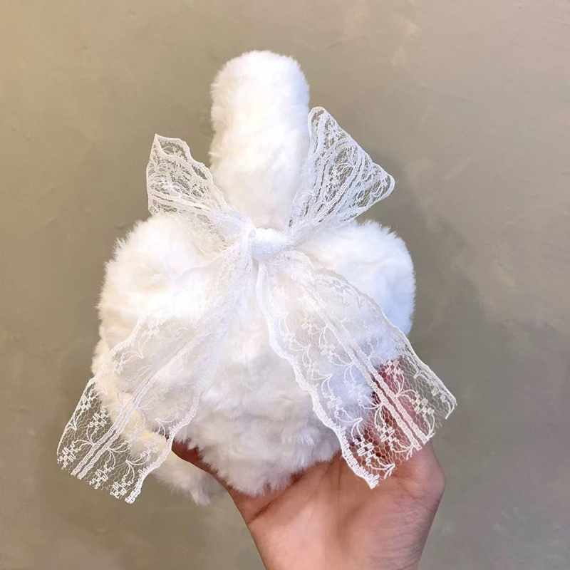 Nėriniuotų kaspinų pliušinės ausinės, antifrizinės, sulankstomos, meilės ausinės, ausų šildytuvai, didmeninė prekyba