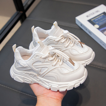 Αθλητικά παπούτσια για κορίτσια 2024 Φθινόπωρο Νέα παιδικά παπούτσια Torre Μοντέρνα μεγάλα λευκά παιδικά παπούτσια για αγόρια Παιδικά παπούτσια άνοιξης και φθινοπώρου