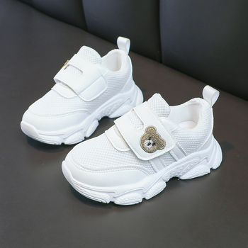 Παιδικά Casual Πολυχρηστικά Αθλητικά Παπούτσια Dropshipping Export για Άνοιξη και Φθινόπωρο, Αντιολισθητικά Λευκά Παπούτσια για Αγόρια και Κορίτσια, Βρεφικά Παπούτσια για Περπάτημα
