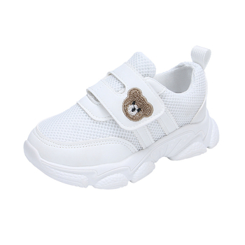 Παιδικά Casual Πολυχρηστικά Αθλητικά Παπούτσια Dropshipping Export για Άνοιξη και Φθινόπωρο, Αντιολισθητικά Λευκά Παπούτσια για Αγόρια και Κορίτσια, Βρεφικά Παπούτσια για Περπάτημα
