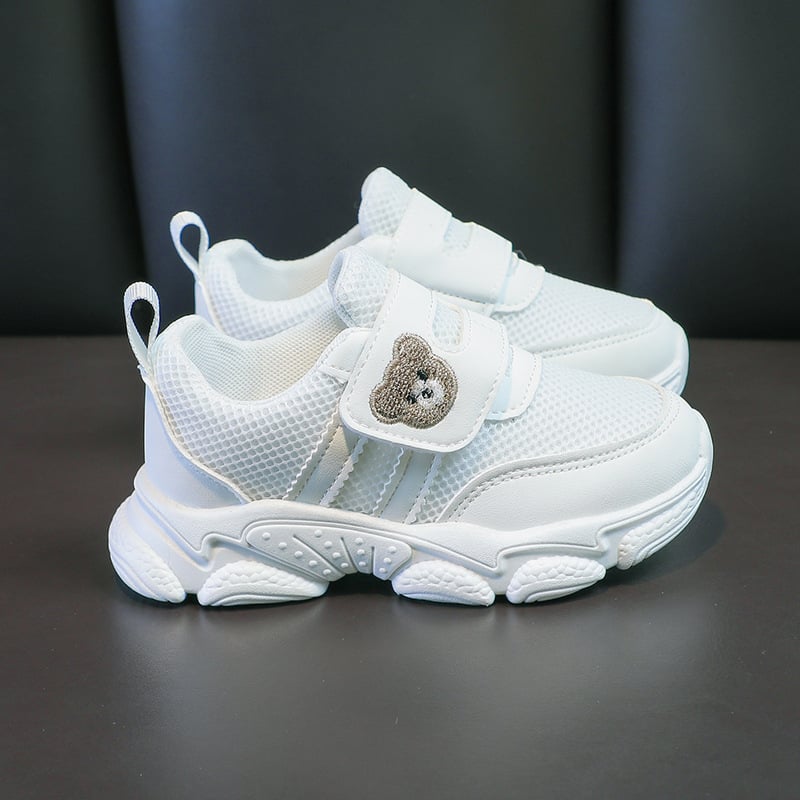 Παιδικά Casual Πολυχρηστικά Αθλητικά Παπούτσια Dropshipping Export για Άνοιξη και Φθινόπωρο, Αντιολισθητικά Λευκά Παπούτσια για Αγόρια και Κορίτσια, Βρεφικά Παπούτσια για Περπάτημα
