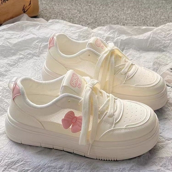 Υπερβολικά Ευέλικτα Αθλητικά Παπούτσια, Άνετα, Ελαφριά και Μοντέρνα Γυναικεία Καλοκαιρινά Παπούτσια με Δέσιμο για Φοιτητές το 2025