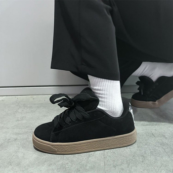 Honkongo stiliaus originalūs nišiniai juodi sportbačiai, moteriški, nacionaliniai, madingi, žiemos nauji, studentų sportiniai, laisvalaikio bateliai.