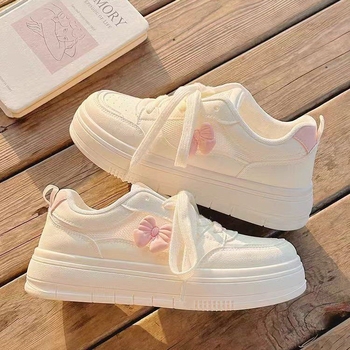 Υπερβολικά ευέλικτα αθλητικά παπούτσια, άνετα, ελαφριά και μοντέρνα γυναικεία καλοκαιρινά παπούτσια με κορδόνια για φοιτητές το 2025