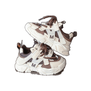 [3082 persoane] Pantofi sport pentru copii 2025 Primăvara și toamna, stil nou, pantofi casual cu talpă moale pentru fete, pantofi de tată, din piele, băieți