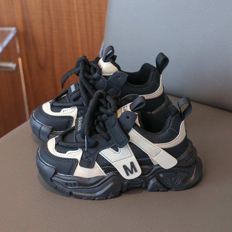 [3082 persoane] Pantofi sport pentru copii 2025 Primăvara și toamna, stil nou, pantofi casual cu talpă moale pentru fete, pantofi de tată, din piele, băieți