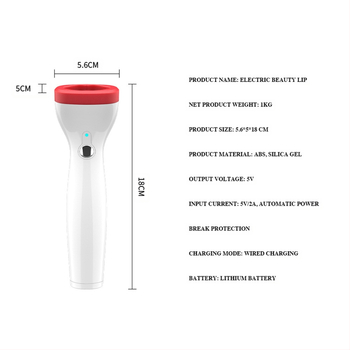 „Amazon“ elektrinis lūpų putlinimo prietaisas „Lipplumper“ silikoninis įrankis „Apple“ lūpų putlinimo elektrinis lūpų putlinimo prietaisas