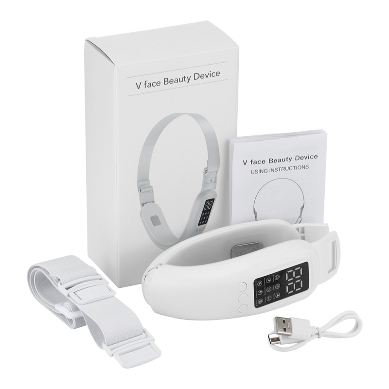 V-näo tõstmine V-näo instrument elektriline V-näo tööriist mikrovoolu näo vormimise instrument vibratsioonimassaažiseade 8 režiimi 15 käiku