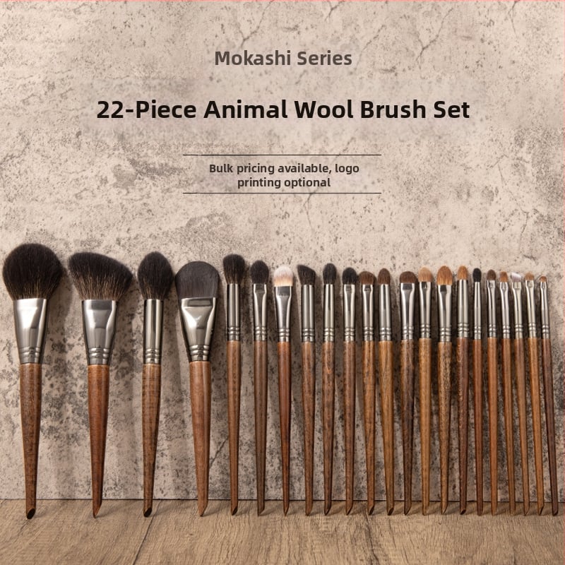 Σετ πινέλων μακιγιάζ Brush Senior 22 Animal Wool Makeup Brush κοστούμι Cangzhou Eyeshadow Nose Brush Makeup Artist προτείνει