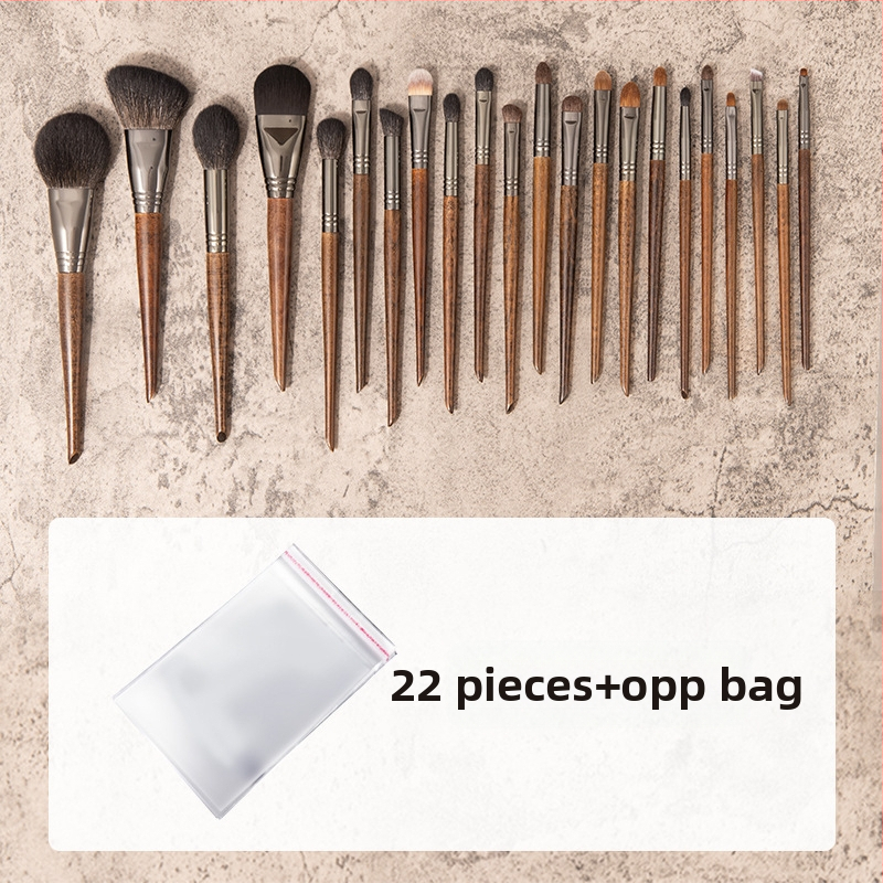 Makiažo šepetėlių rinkinys, šepetėlis vyresnysis 22, gyvūnų vilnos makiažo šepetėlis, tinkantis Cangzhou akių šešėlių nosies šepetėliui, makiažo meistro rekomendacija