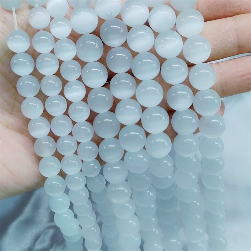 Spalvingi opalo akmens palaidi karoliukai, opalo akmens apvalūs karoliukai, „pasidaryk pats“ apyrankė, karoliai, pakabukas, papuošalai, karoliukų aksesuarai, medžiagos, didmeninė prekyba