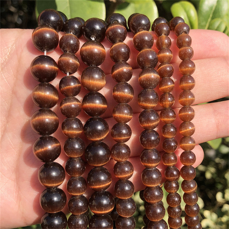 Spalvingi opalo akmens palaidi karoliukai, opalo akmens apvalūs karoliukai, „pasidaryk pats“ apyrankė, karoliai, pakabukas, papuošalai, karoliukų aksesuarai, medžiagos, didmeninė prekyba