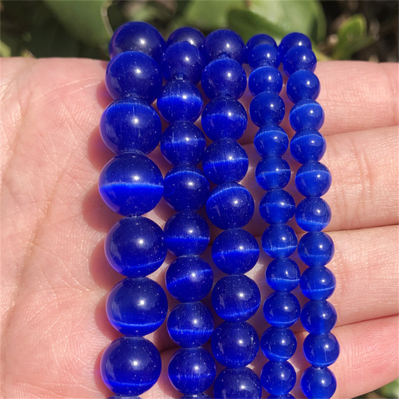 Spalvingi opalo akmens palaidi karoliukai, opalo akmens apvalūs karoliukai, „pasidaryk pats“ apyrankė, karoliai, pakabukas, papuošalai, karoliukų aksesuarai, medžiagos, didmeninė prekyba