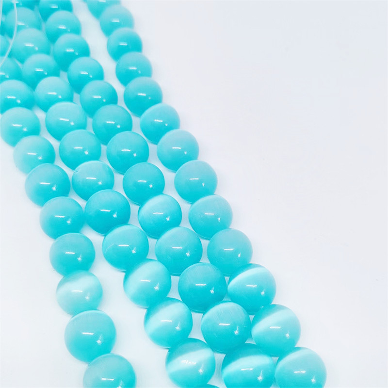 Spalvingi opalo akmens palaidi karoliukai, opalo akmens apvalūs karoliukai, „pasidaryk pats“ apyrankė, karoliai, pakabukas, papuošalai, karoliukų aksesuarai, medžiagos, didmeninė prekyba