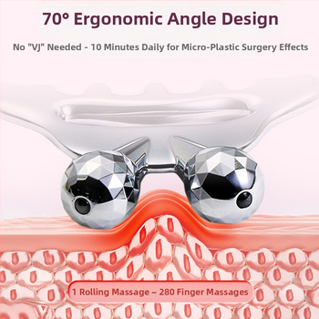 Metalinės galvos odos masažo šukos, daugiafunkcinės galvos „Meridian“ šukos, „Little Monster“ grožio lentos ritininis veido masažo lazdelė