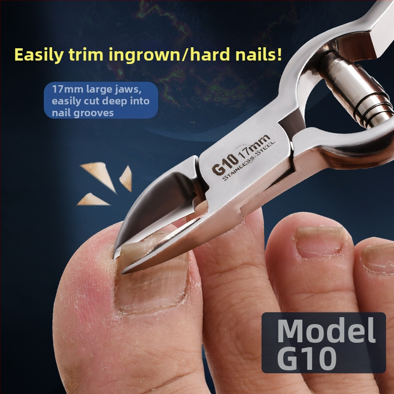 Клещи за кратуни от неръждаема стомана, Клещи за мъртва кожа, Ножици за олекранонови жлебове за нокти, Нокторезачки, Инструменти за красота и твърди нокти, Враснали нокти, Клещи за големи кратуни