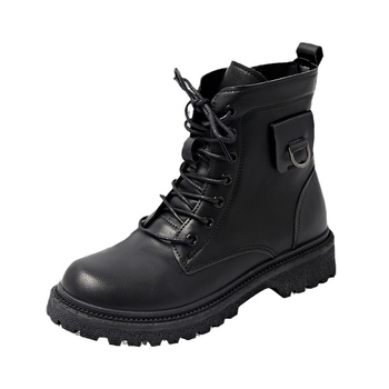 Martin Boots moteriški 2024 m. rudens ir žiemos nauji viengubi aulinukai ploni liekninantys storo apačios trumpi aulinukai britiško stiliaus aulinukai madingi trumpi aulinukai