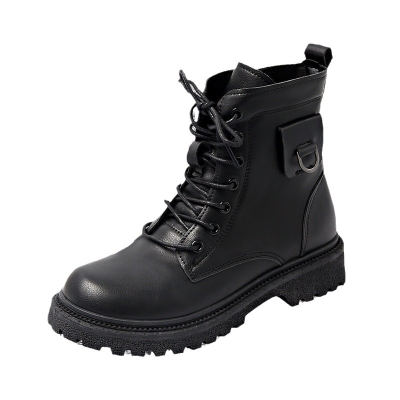 Martin Boots moteriški 2024 m. rudens ir žiemos nauji viengubi aulinukai ploni liekninantys storo apačios trumpi aulinukai britiško stiliaus aulinukai madingi trumpi aulinukai