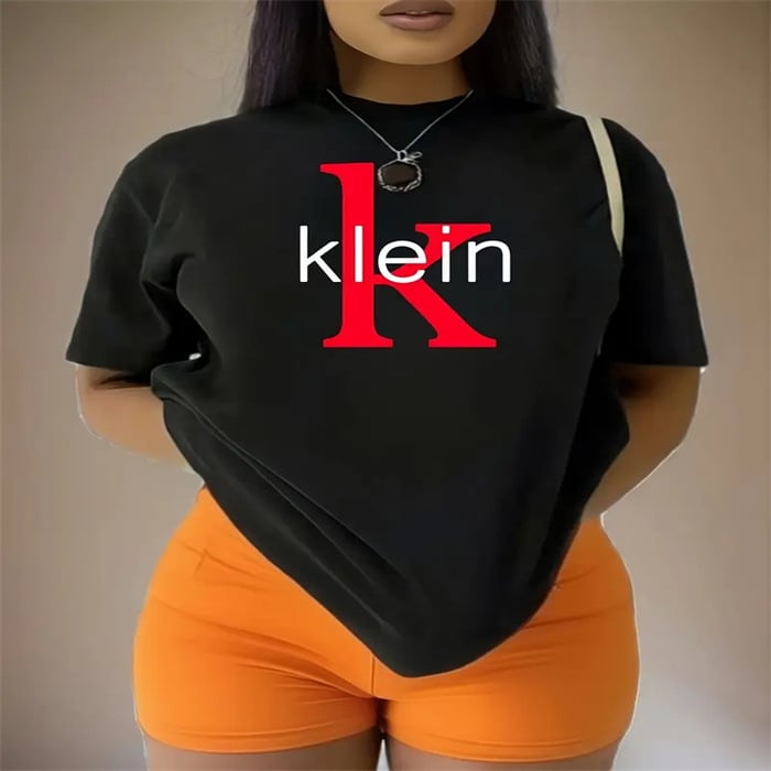 Γυναικείο T-shirt με στάμπα, μοντέρνο, casual, χαριτωμένο, κοντομάνικο, γυναικείο T-shirt με στρογγυλή λαιμόκοψη και στάμπα, κοντομάνικο