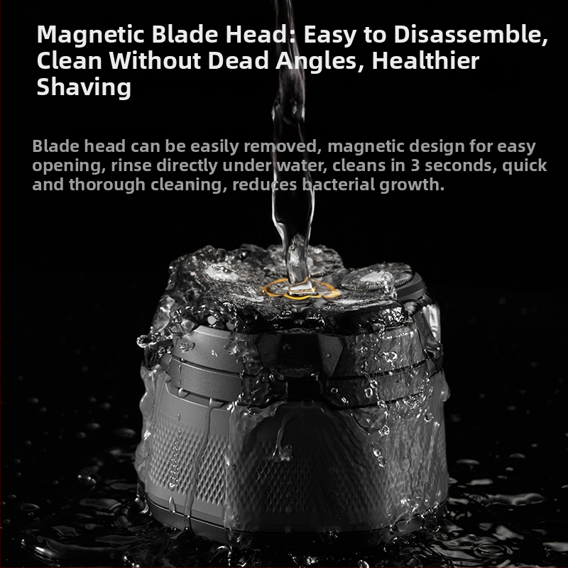 2025 Bald Head Artifact Шест остриета за бръснене Специална мъжка високомощна самобръсначка за плешиво коса