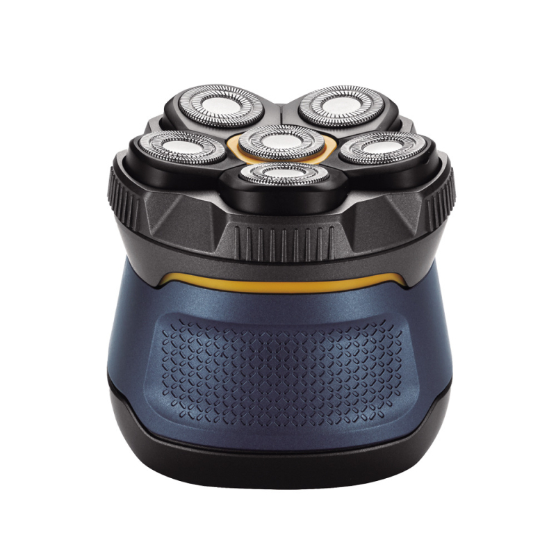 2025. gada Bald Head Artifact sešu asmeņu skūšanās speciāli izstrādāts vīriešu jaudīgs pašieskūšanās pliku matu griezējs