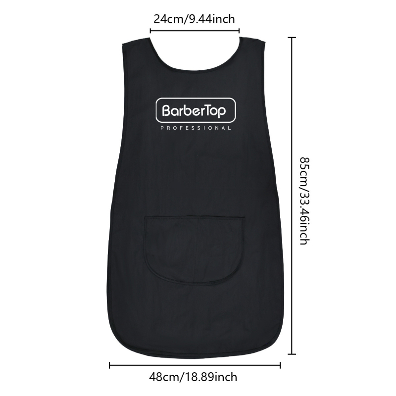 Kaderníctvo, malé pracovné odevy, holičstvo, pracovné odevy, farbenie vlasov za tepla, obojstranná zástera, kadernícky salón, pracovné oblečenie pre technikov vlasov, podbradník