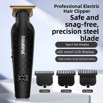 Elektriskā matu griezēja vīriešu skūšanās galviņa elektriskās griezējas USB uzlādējama eļļas galviņa griešanas griezējas frizētavas elektriskās griezējas vairumtirdzniecībā